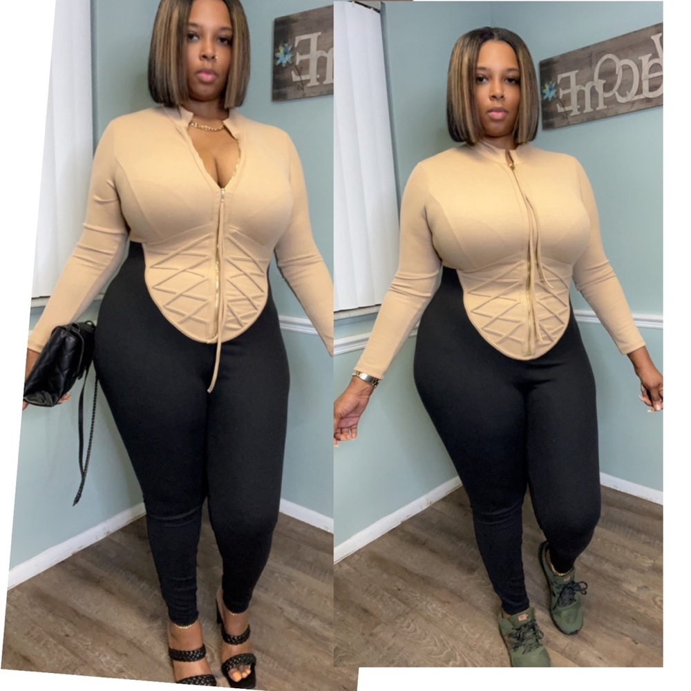 Womens plus size one piece jumpsuit!